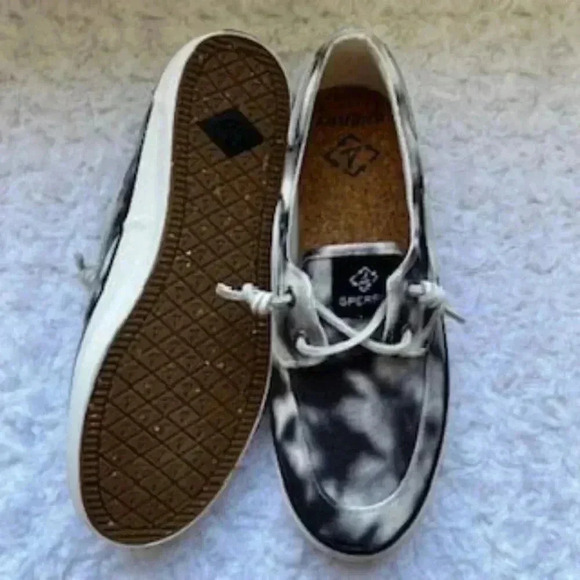 NEW Sperry Topsider Seaport Levy Smooth Loafer Flat boat Shoes women's 8 - Picture 10 of 11